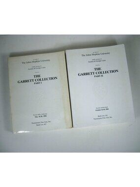 Garrett Collection Auction Catalogs Part I  and Part II 1984 John Hopkins Califo